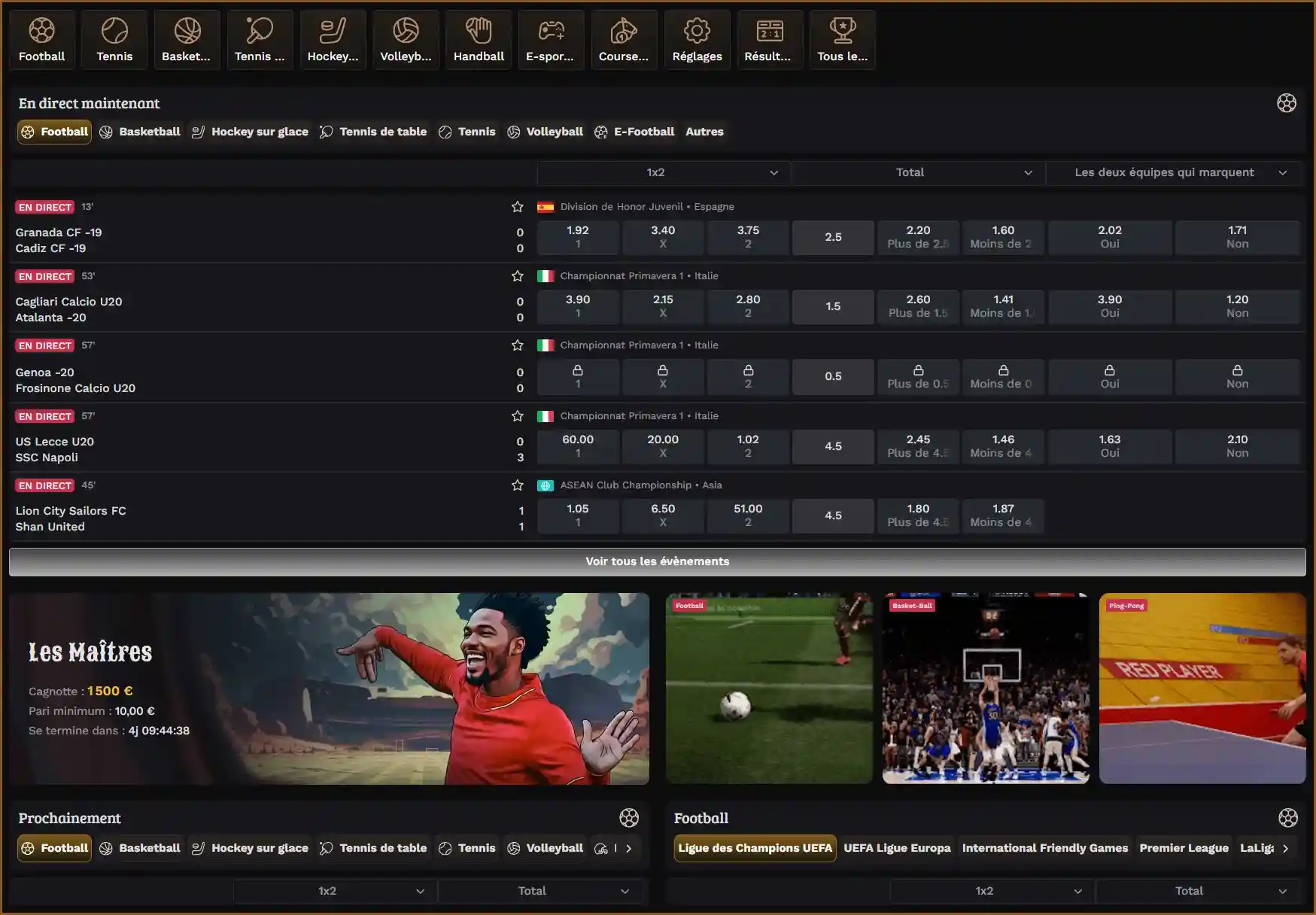 Wildsino Paris sportifs